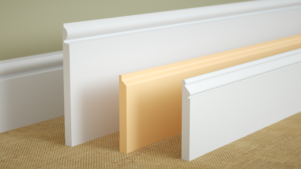 White Skirting Board